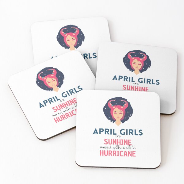Item preview, April girls are sunshine mixed with a little hurricane designed and sold by Create Ur World.