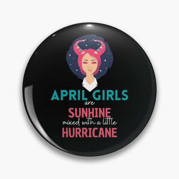 Item preview, April girls are sunshine mixed with a little hurricane designed and sold by Create Ur World.