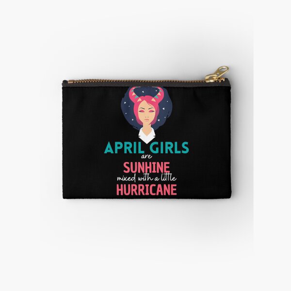Item preview, April girls are sunshine mixed with a little hurricane designed and sold by Create Ur World.