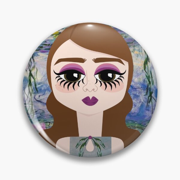 Item preview, Monet water lilies (MONAS) designed and sold by tacosmicgirl.