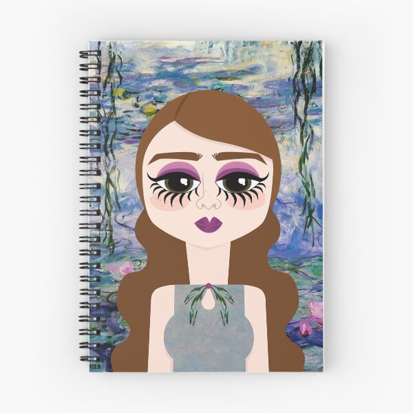 Item preview, Monet water lilies (MONAS) designed and sold by tacosmicgirl.