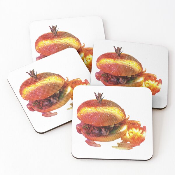 Item preview, Meals Series - Hamburger 1 designed and sold by GrafiKrama.
