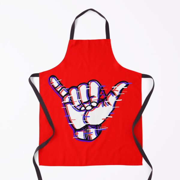 Item preview, Shaka Hand with Glitch designed and sold by angielovely.
