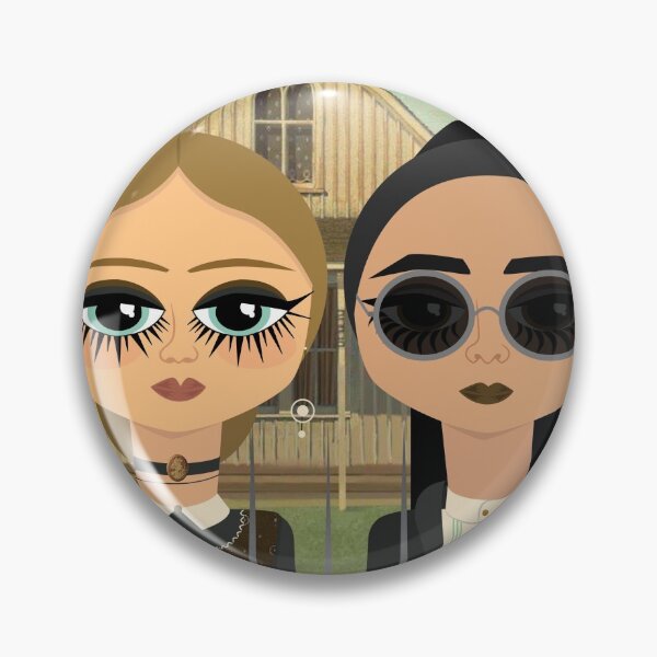Item preview, American Gothic (MONAS) designed and sold by tacosmicgirl.