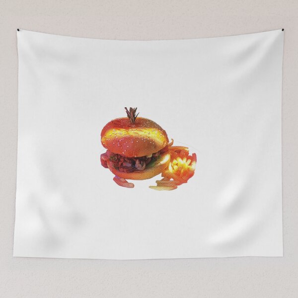 Item preview, Meals Series - Hamburger 1 designed and sold by GrafiKrama.