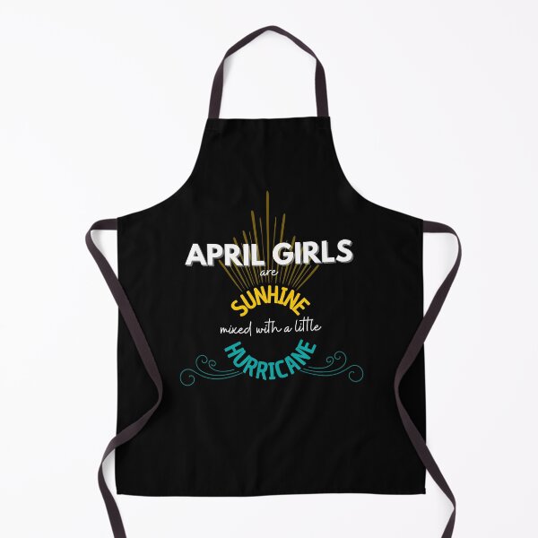Item preview, April girls are sunshine mixed with a little hurricane designed and sold by Create Ur World.