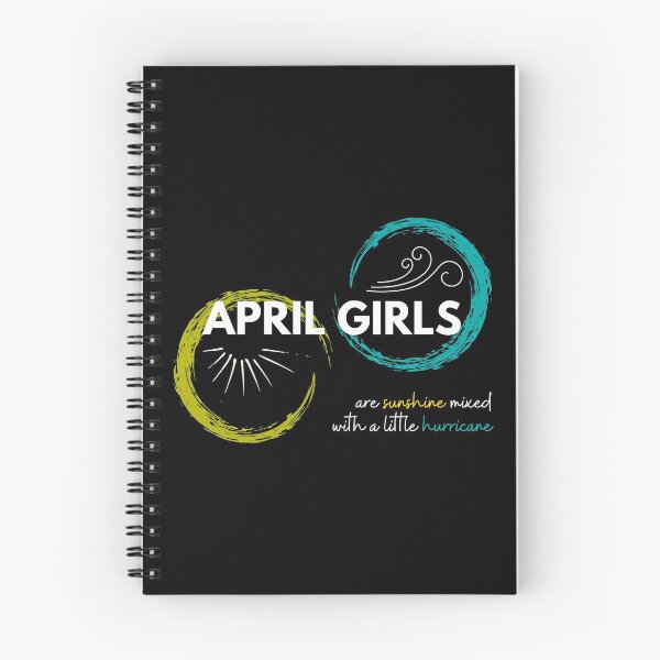 Item preview, April girls are sunshine mixed with a little hurricane designed and sold by Create Ur World.