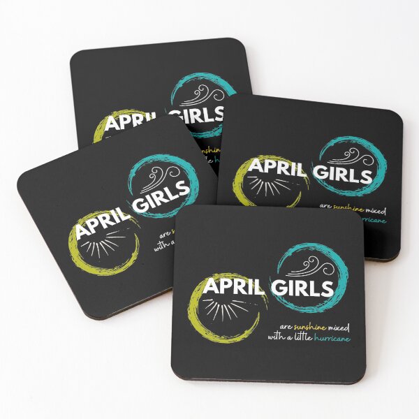 Item preview, April girls are sunshine mixed with a little hurricane designed and sold by Create Ur World.
