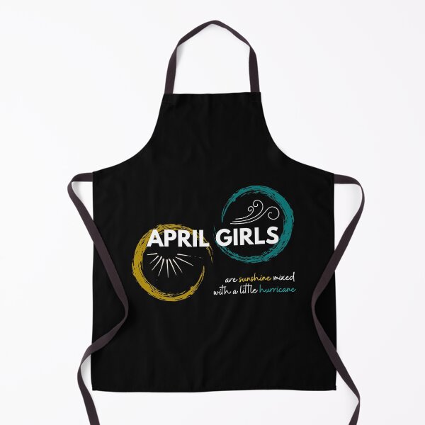 Item preview, April girls are sunshine mixed with a little hurricane designed and sold by Create Ur World.