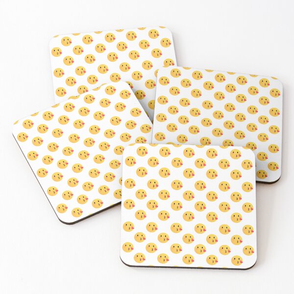 Item preview, Pattern emoji kiss | Happy kiss Face | heart | transparent background by asdev designed and sold by asdev.