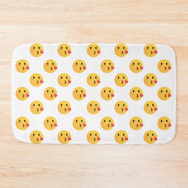 Item preview, Pattern emoji kiss | Happy kiss Face | heart | transparent background by asdev designed and sold by asdev.