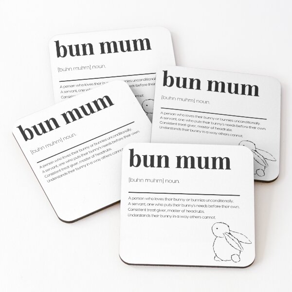 Item preview, Bunny Mum (Bun Mum) Definition designed and sold by earthlingtees.