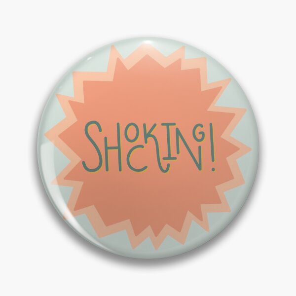 Item preview, SHOCKING! Original Logo with Background designed and sold by ShockingPodcast.