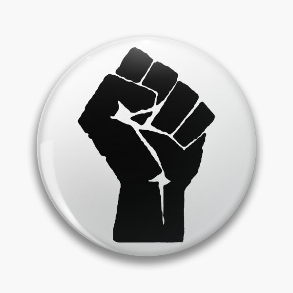 Item preview, Black Power Fist designed and sold by Knottygirl.