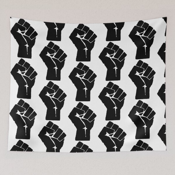 Item preview, Black Power Fist designed and sold by Knottygirl.