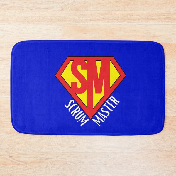 Item preview, Scrum Master super hero logo for scrum and agile consultants designed and sold by 1M4NE.
