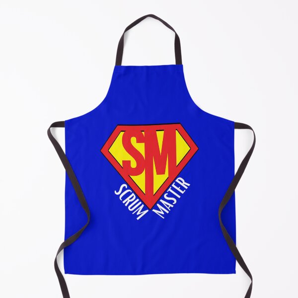 Item preview, Scrum Master super hero logo for scrum and agile consultants designed and sold by 1M4NE.
