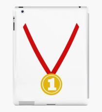 Medal champion winner iPad Case/Skin