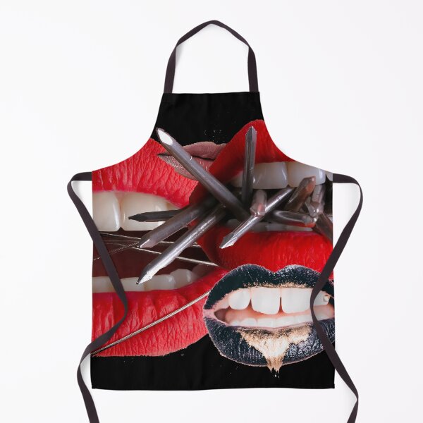 Item preview, Collection of mouths, goth, fetish, red, lips, pins and nails, kiss, designed and sold by Nostrathomas66.