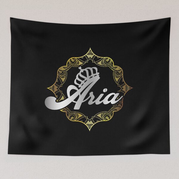 Item preview, Aria name design - Aria - i'm Aria,  gift for Aria- Happy birth day Aria, female name design  designed and sold by BAYIDESIGNER.