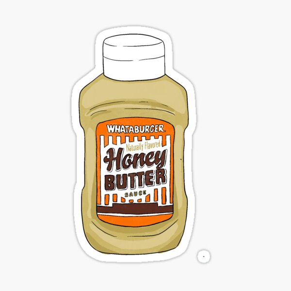 Whataburger Honey Butter Sauce Sticker