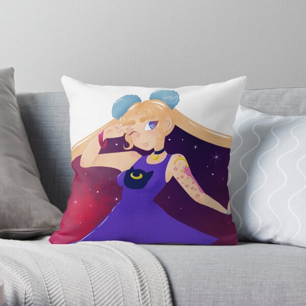 Galaxy SailorMoon Throw Pillow