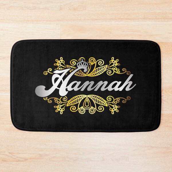 Item preview, Hannah name design - Hannah- i'm Hannah,  gift for Hannah- Happy birth day Hannah, female name design  designed and sold by BAYIDESIGNER.
