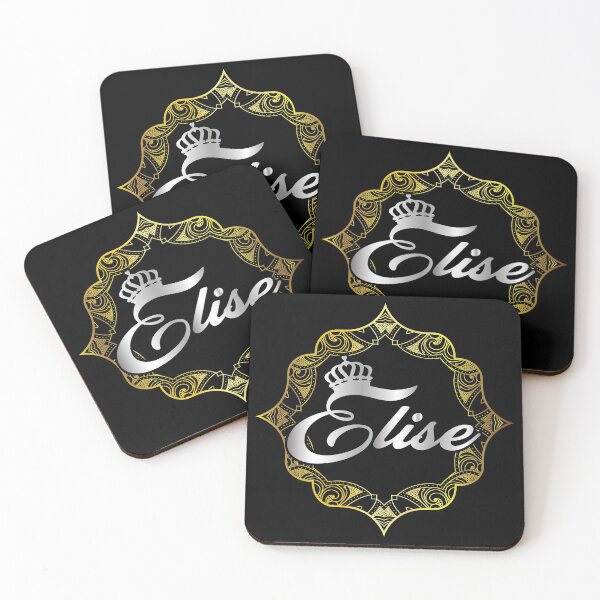 Item preview, Elise name design - Elise - i'm Elise,  gift for Elise- Happy birth day Elise, female name design  designed and sold by BAYIDESIGNER.