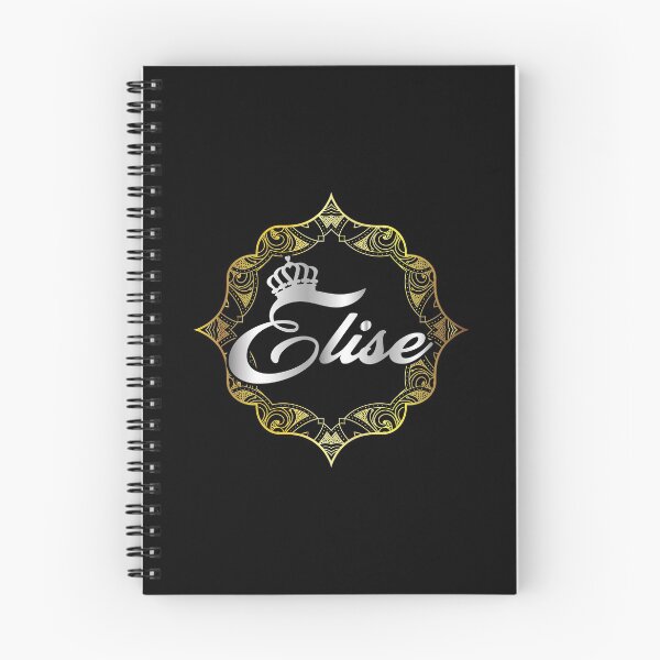 Artikelvorschau, Elise Namensdesign - Elise - ich bin Elise, Geschenk für Elise - Alles Gute zum Geburtstag, Elise, weibliches Namensdesign entworfen und verkauft von BAYIDESIGNER.
