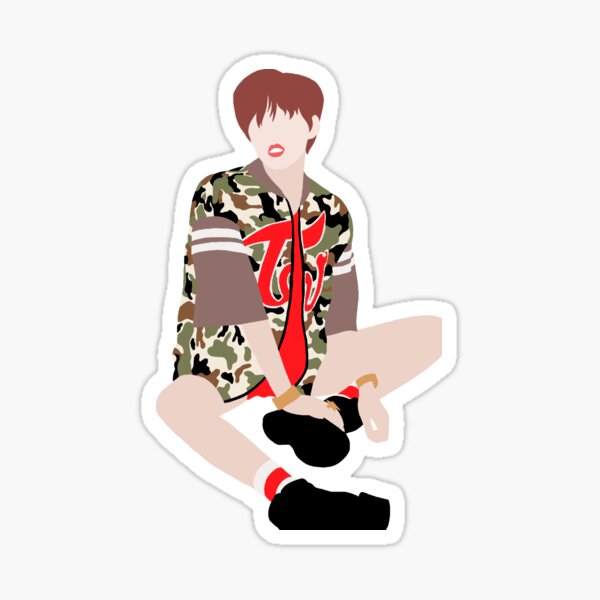 Twice Jeongyeon Like Ooh Ahh Icon Sticker For Sale By Pipcreates Redbubble