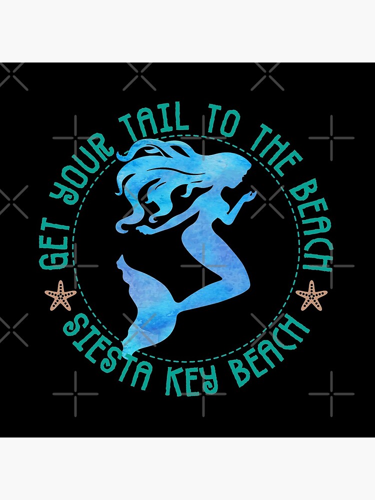 Siesta Key Beach Florida Funny Souvenir Design by Futurebeachbum