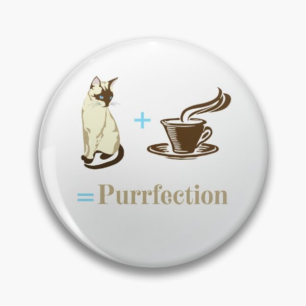 Item preview, Cat Plus Coffee Equals Purrfection Cat Joke designed and sold by ShowMePrints.