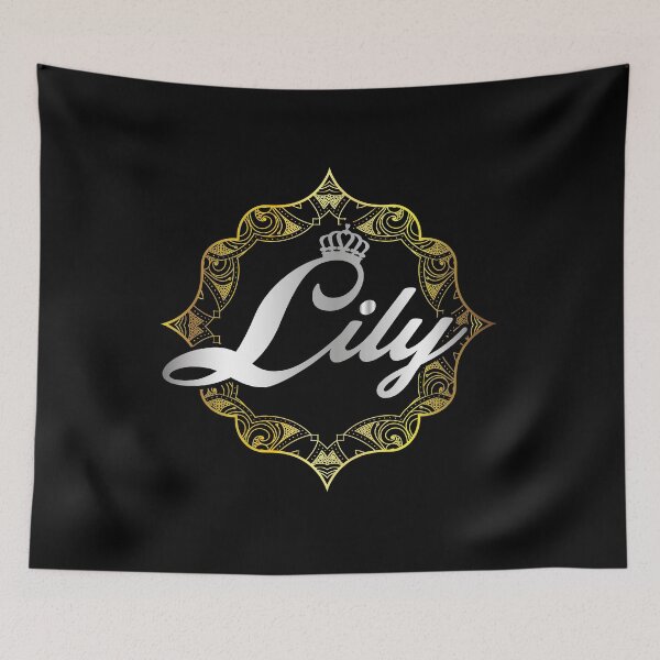 Item preview, Lily name design - Lily - i'm Lily,  gift for Lily- Happy birth day Lily, female name design  designed and sold by BAYIDESIGNER.