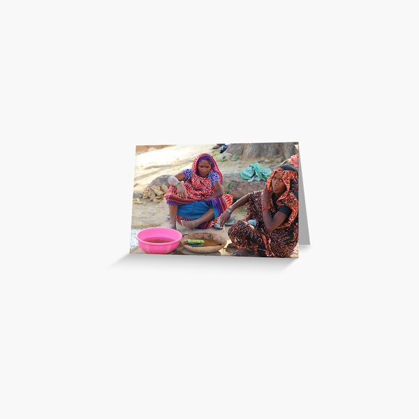 Sarnath Ladies Greeting Card