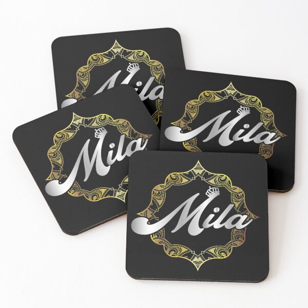 Item preview, Mila name design - Mila - i'm Mila,  gift for Mila - Happy birth day Mila, female name design  designed and sold by BAYIDESIGNER.