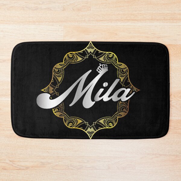 Item preview, Mila name design - Mila - i'm Mila,  gift for Mila - Happy birth day Mila, female name design  designed and sold by BAYIDESIGNER.