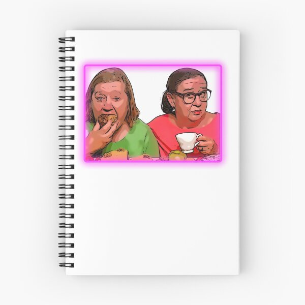Item preview, Two Fat Ladies Tea Time  designed and sold by CoolGirlTeez.