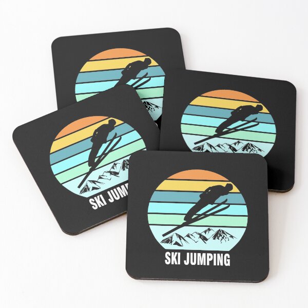 Item preview, Ski Jumping Retro designed and sold by nando270.