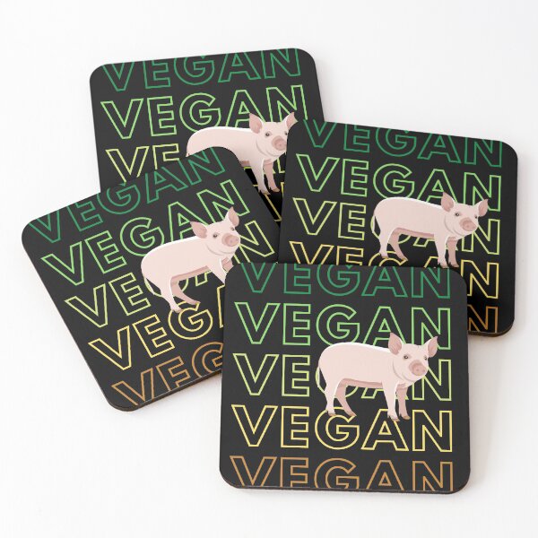 Item preview, Vegan Rainbow: Pig design designed and sold by earthlingtees.