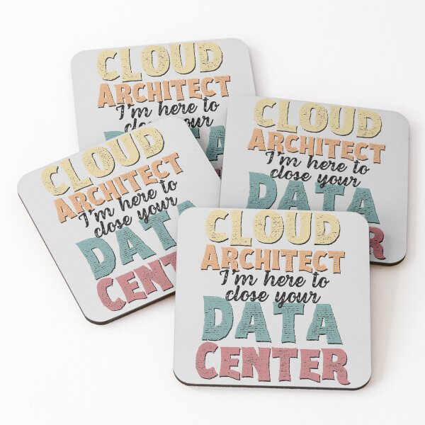 Item preview, Vintage Cloud Architect I'm Here To Close Your Data Center cloud computing gifts designed and sold by 1M4NE.