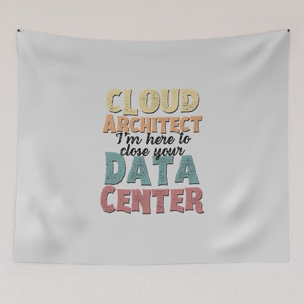 Item preview, Vintage Cloud Architect I'm Here To Close Your Data Center cloud computing gifts designed and sold by 1M4NE.