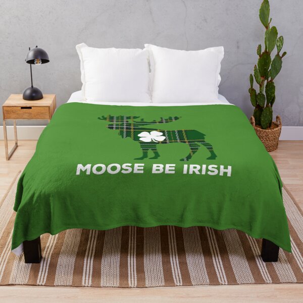 Item preview, Moose Be Irish Funny St. Patrick's Day Shamrock designed and sold by dived.
