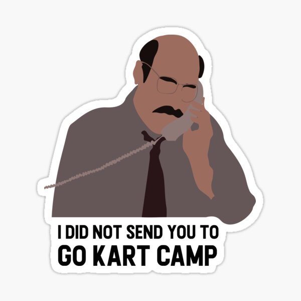 Item preview, I did not send you to go kart camp designed and sold by calliew1217.