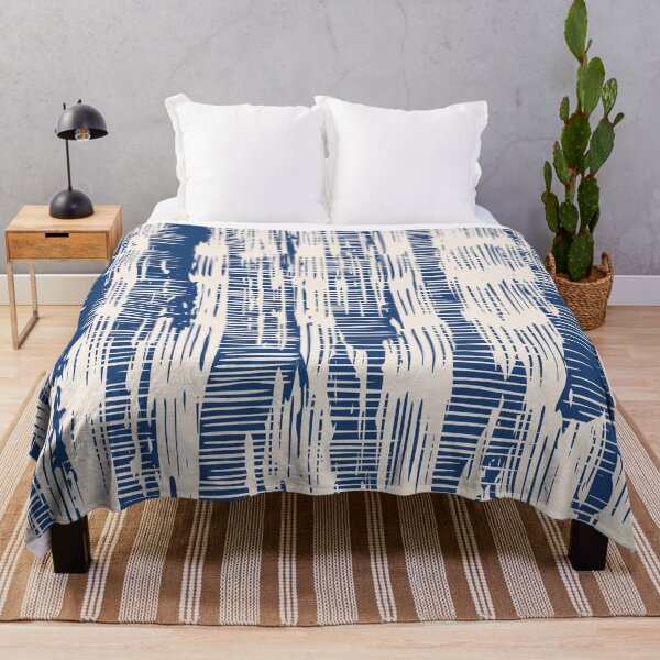Item preview, Indigo batik designed and sold by questadesigns.