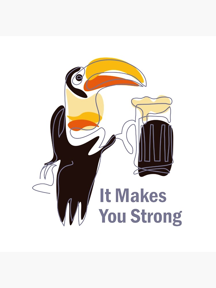 Guinness Toucan Christmas Pint Glass