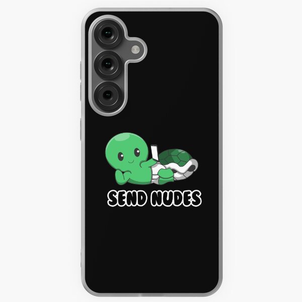 Item preview, Send Nudes Selfie Turtle designed and sold by MoxiApparel.