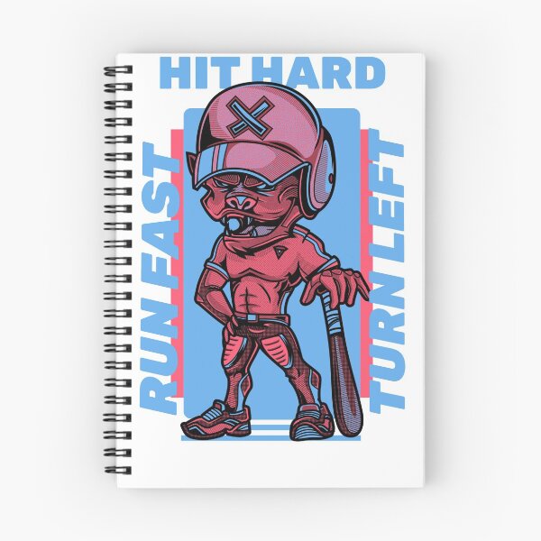 Item preview, Hit hard run fast turn left 3 designed and sold by HumanwreckageRB.