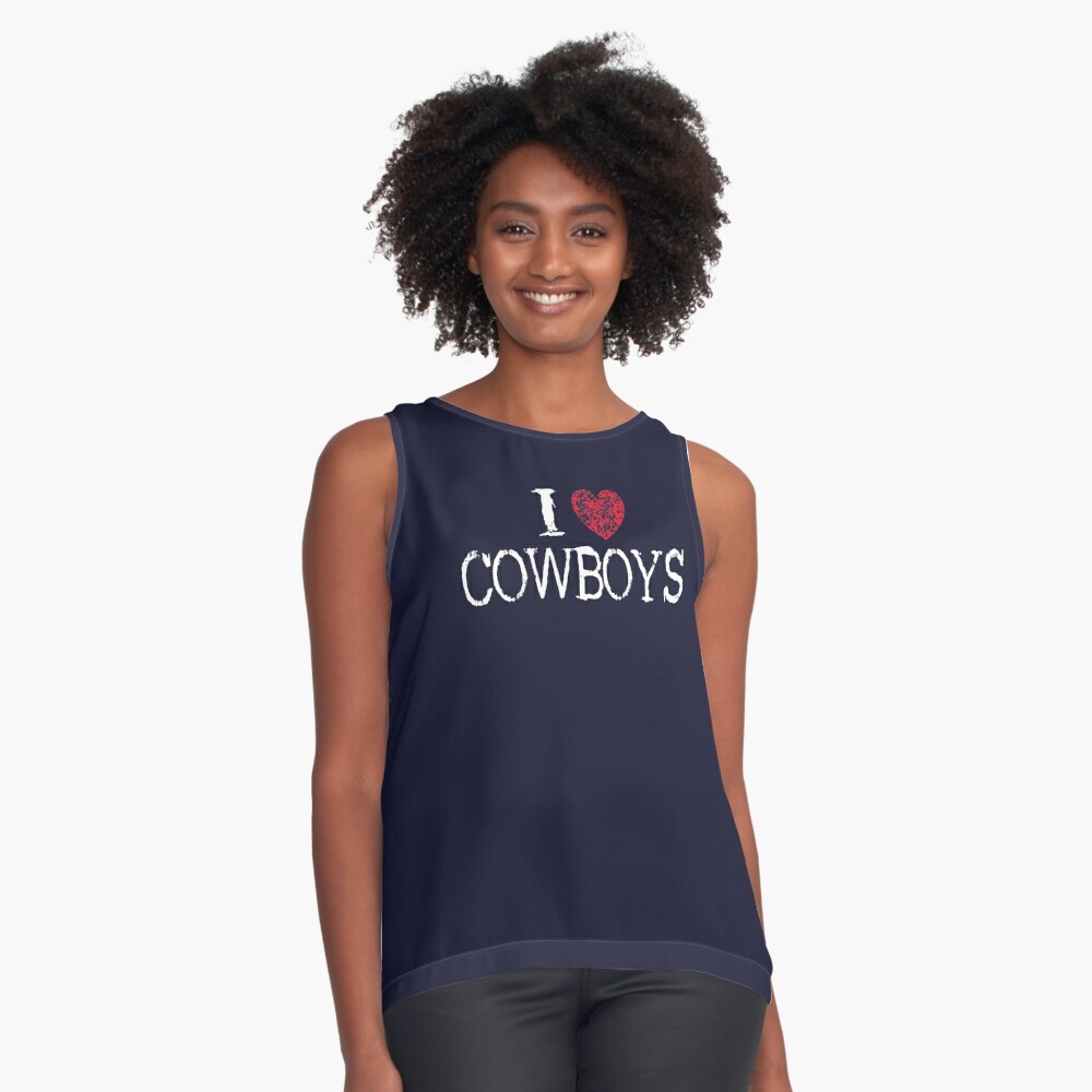 I LOVE COWBOYS TANK