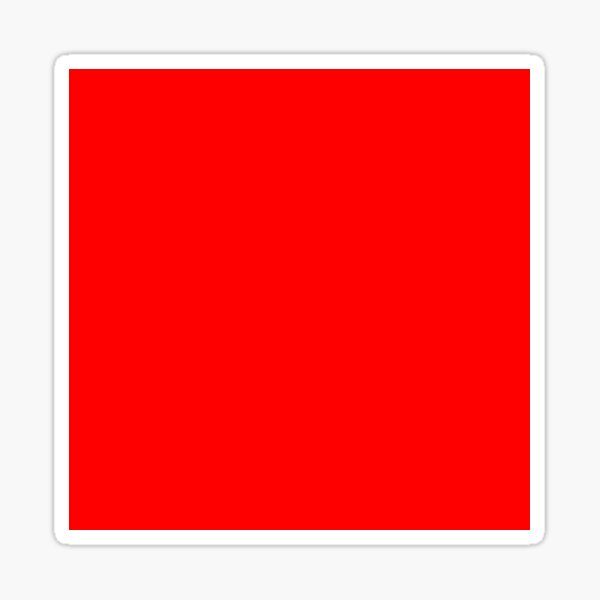Item preview, PLAIN SOLID BLOCK RED - OVER 100 RED SHADES ON OZCUSHIONS designed and sold by ozcushions.