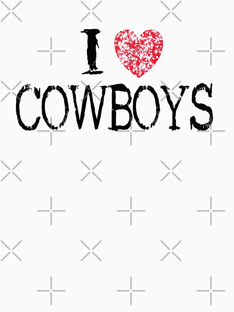 I love cowboys Pullover Hoodie